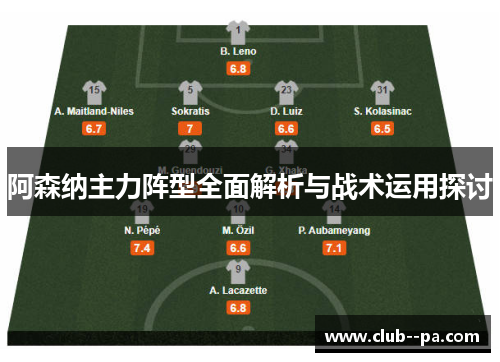 阿森纳主力阵型全面解析与战术运用探讨