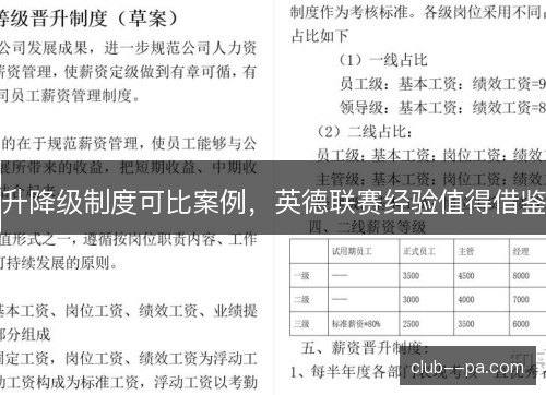升降级制度可比案例,英德联赛经验值得借鉴 升降级制度可比案例,英德联赛经验值得借鉴
